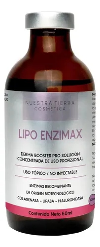 Vial Enzimas Recombinantes Dermapen Lipasa/hialuronidasa Momento de aplicación Día/Noche Tipo de piel Todo tipo de piel