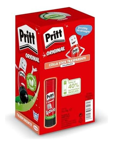 Pritt Ps22 22 Gm Glue De Palo No Tóxico Lavable Sólido, De
