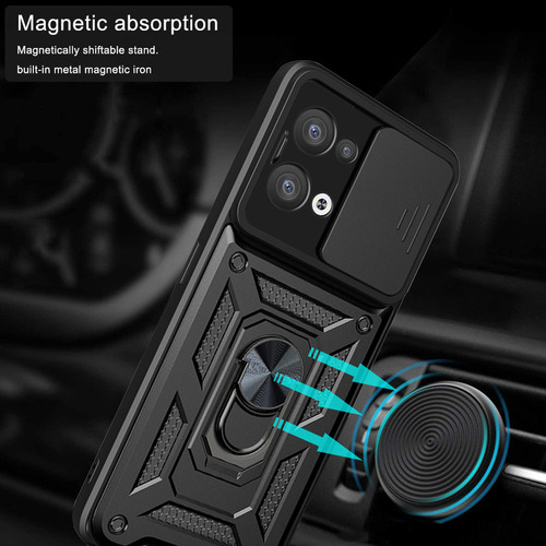 Funda De Teléfono Con Protección De Lente Magnética Para Opp