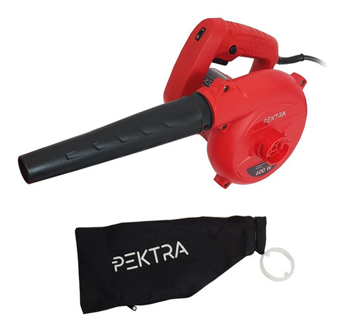 Imagen 6 de 7 de Sopladora Aspiradora 600w Pektra Electrico Bolsa De Hojas