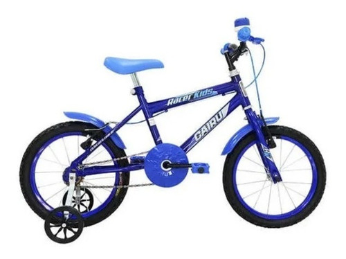 Bicicleta Aro 16 Infantil Passeio Cairu Racer Kids - Azul
