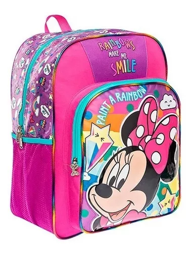 Mochila Disney Store Minnie Mouse Fucsia - Promart