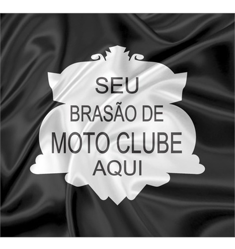 Bandeira Moto Clube 1x1,45m Oxford