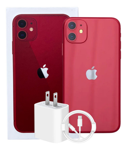 Apple iPhone 11 (64 Gb) - Rojo Con Caja Original (Reacondicionado)