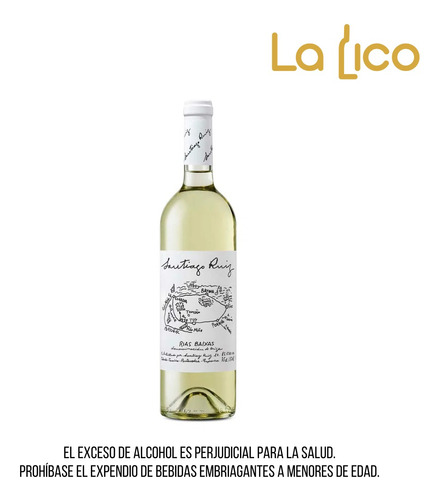 Santiago Ruiz Albarihno 750ml - mL a $318