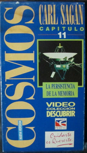 Cosmos: Carl Sagan Cap 11: La Persistencia De La Memoria Vhs (Usado)
