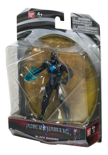 Figura Power Rangers The Movie Ranger Preto Da Sunny 1250