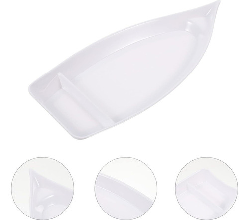 Recipientes Para Lanches Em Forma De Barco De Sushi Upkoch,