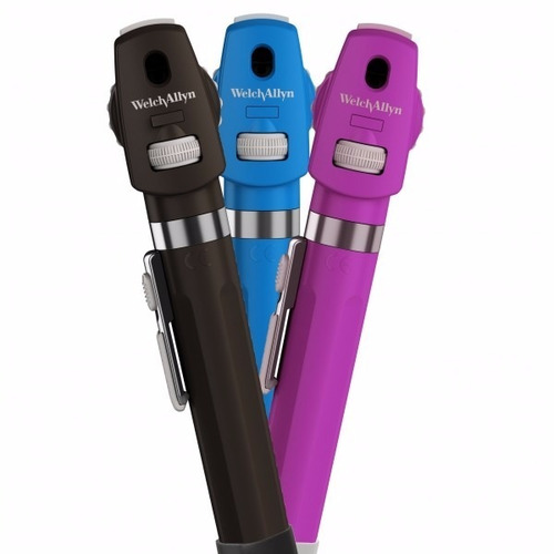 Imagen 8 de 10 de Oftalmoscopio Welch Allyn Pocket Led 2.5v Con Mango Purpura