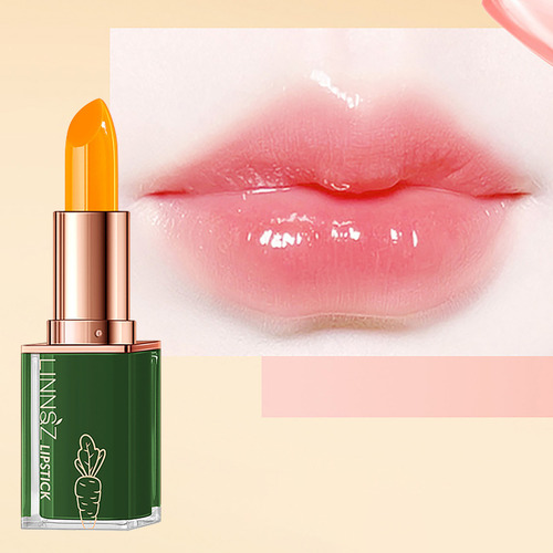 Lápiz Labial, Base Hidratante Que Cambia De Color Cálido