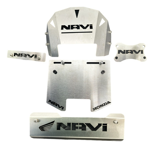 Emblemas Kit Completo Honda Navi Acero Inoxidable 11 Piezas