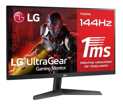 Imagen 1 de 5 de Monitor Gamer LG 24 Ips Freesync Premium 144hz 1ms 24gn600-b
