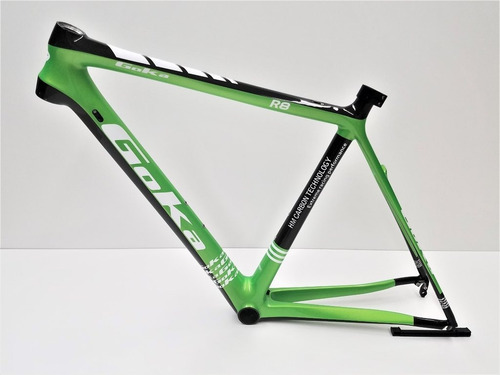 Cuadro + Horquilla Bicicleta Goka R8 Carbono Ruta T/52
