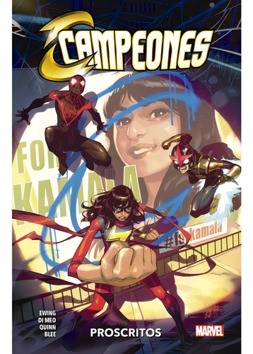 100% Marvel Campeones # 03: Proscriptos, De Eve Ewing. Editorial Panini Comics, Edición 1 En Español, 2021