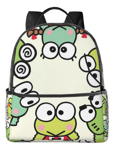 Mochila Dibujo Animado Kero-keroppi Para Portatil Hombro