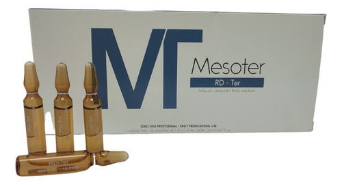 Mesoter Ampolletas Mesoterapia Reductiva (24 Amp De 2ml)