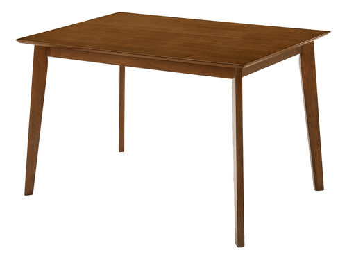 Mesa De Comedor Madera Rectangular Minimalista 135cm Tiama