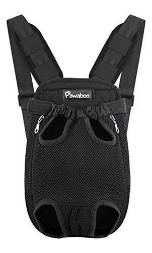 Frente Pawaboo Pet Carrier Mochila Ajustable Pet Cat Dog Car