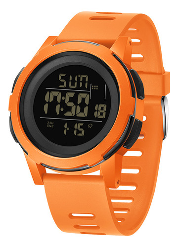 Reloj Electrónico Sanda Con Pantalla De Moda Y Alarma Imperm