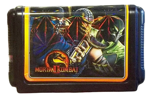 Cartucho Mortal Kombat 1 Para Sega Genesis Megadrive Vintage