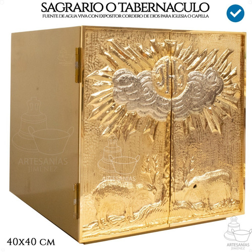 Sagrario O Tabernaculo Con Expositor Modelo Ciervos