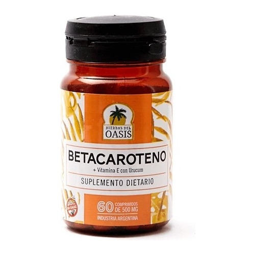 Suplemento Betacaroteno + Vit E Con Urucum Hierbas Del Oasis