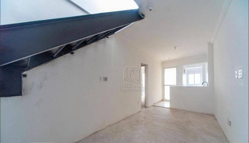 Cobertura Com 2 Dormitórios Para Alugar, 100 M² Por R$ 2.800,00/mês - Campestre - Santo André/sp - Co5430