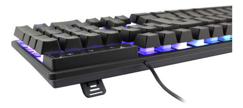 Teclado Gamer Nemesis Semi-mecânico Backlight Led Rgb Usb 5+