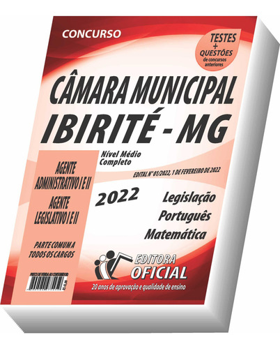 Apostila Ibirité - Mg - Nível Médio E Nível Médio Técnico