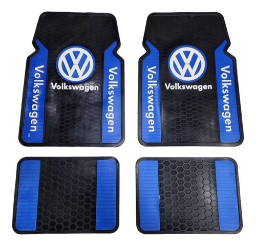 Juego Tapetes Logo Vw