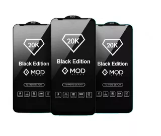 Mica Premium Black Edition 20k Para Samsung A20/ A30/ A50