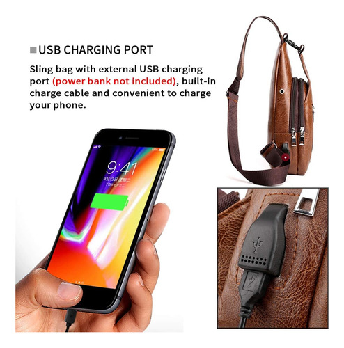 Seoky Rop Bolso Bandolera Para Hombre Bolso Bandolera De Con
