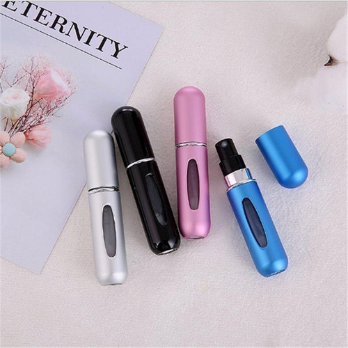 Imagen 3 de 6 de Mini Perfumero Portatil Recargable 5ml Atomizador Colores