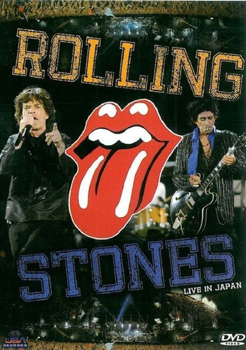 Rolling Stones - Live In Japan- Dvd 0 Produzido Por Usa Records