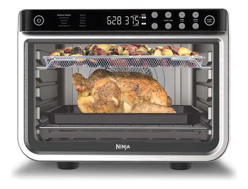 Horno Electrico con Air Fryer XL Pro Dt201 Plateado Ninja Foodi