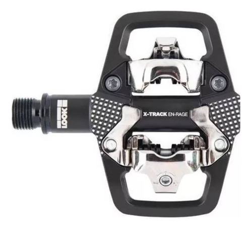 Pedalera Mtb Look X-track Enrage Plus Enduro Preto + Tacos
