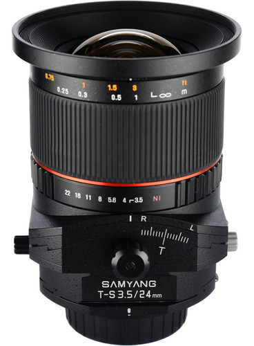 Samyang 24mm F/3.5 Ed As Umc Tilt-shift Lente Para Canon