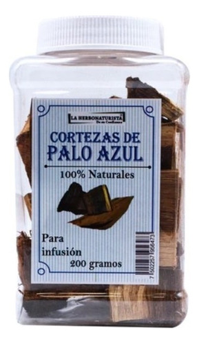 Cortezas De Palo Azul Para Infusión La Herbonaturista 200gr