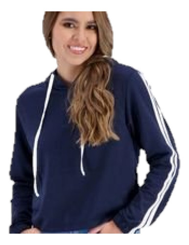 Hoodie Buso Capota Azul