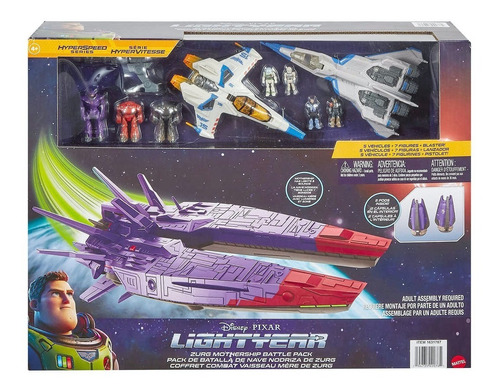 Disney Lightyear Pack De Batalla De Nave Nodriza De Zurg