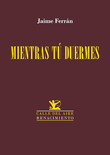 Libro Mientras Tu Duermes - Ferran, Jaime