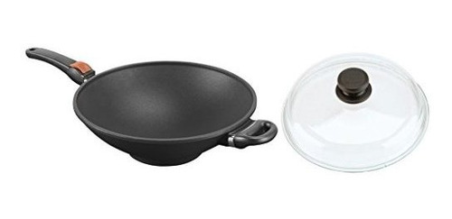 Skk 27614 Inducción De Titanio, Wok De Hierro Fundido Con Ta