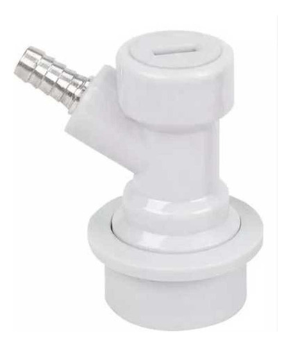 Conector  Ball Lock Gas(blanco/gris) P/barril Pet / Corni