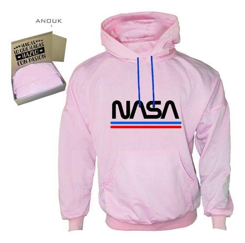 Buzo/hodie Personalizado La Nasa Estampado Unisex Y Niños