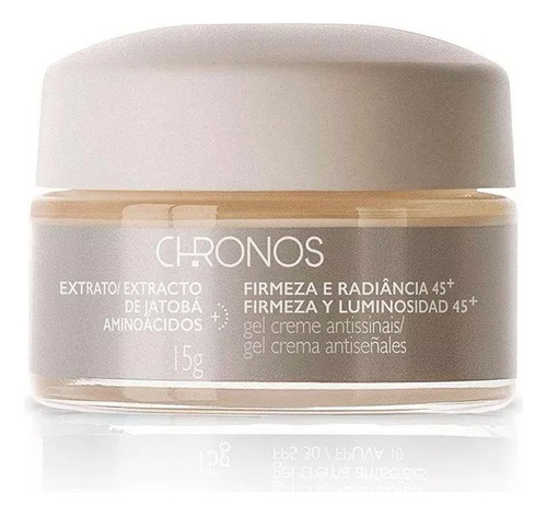 Natura Chronos Crema Antiseñales 45+noche Firmezaluminosidad