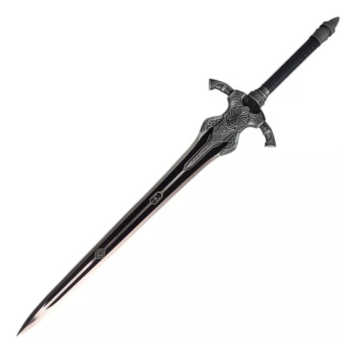 Espada Artorias Dark Souls Grande Aço Suporte Parede Cosplay Cor Cinza