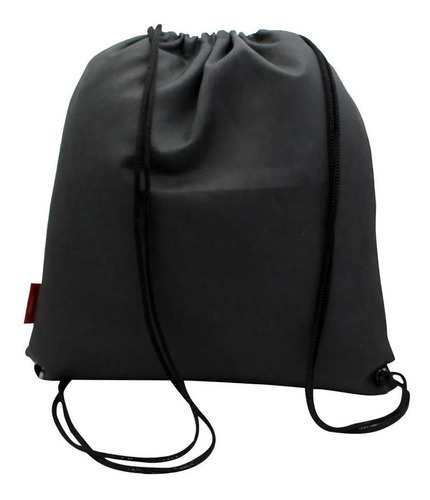 Mochila Tipo Saco Mickey Mouse Classic By Zona Criativa Cor Preto