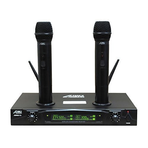 Audio 2000s Awm6113 Sistema De Micrófono Inalámbrico Vhf De