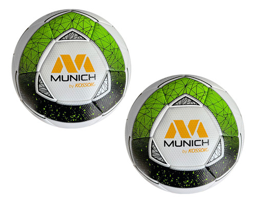 Pelota Fútbol Munich Euro 5.0 Prof Termosellada X2