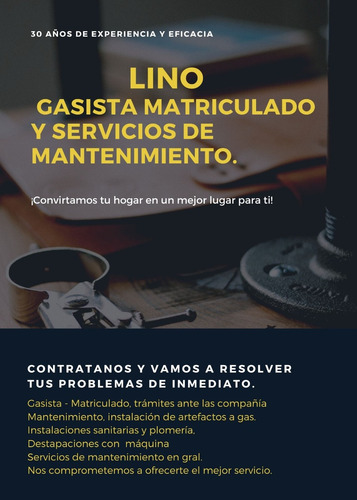 Gasista Matriculado-plomeria